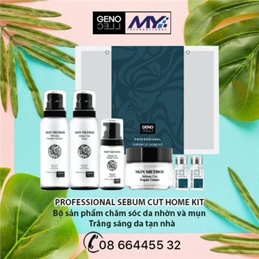 Genocell - Professional Sebum Cut Home Kit- Bộ sản phẩm chăm sóc tại nhà dành cho da mụn