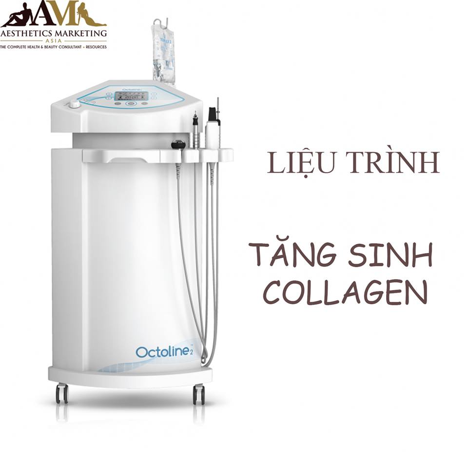 Liệu trình bổ sung Collagen của máy điều trị đã tổng hợp