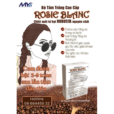 Bộ Tắm Trắng Cao Cấp ROSIE BLANC